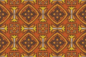 Nordic pattern Seamless Mughal architecture Motif embroidery, Ikat embroidery Design for Print kurta pattern mughal motifs tapestry pattern floral repeat vector