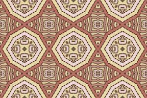 Nordic pattern Seamless Mughal architecture Motif embroidery, Ikat embroidery Design for Print egyptian pattern tibetan mandala bandanna vector