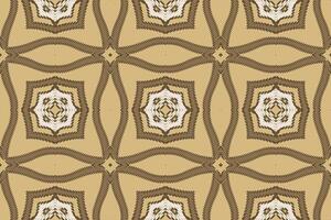 navajo modelo sin costura pañuelo impresión seda motivo bordado, ikat bordado diseño para impresión indonesio batik motivo bordado nativo americano kurta Mughal diseño vector
