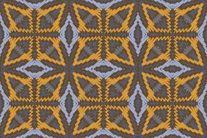 navajo modelo sin costura australiano aborigen modelo motivo bordado, ikat bordado diseño para impresión figura tribal tinta en paño patola sari vector