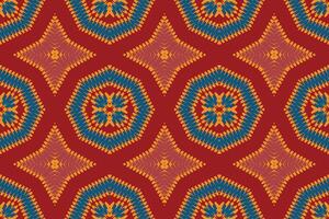 navajo modelo sin costura australiano aborigen modelo motivo bordado, ikat bordado diseño para impresión australiano cortina modelo geométrico almohada modelo curti Mughal flores vector
