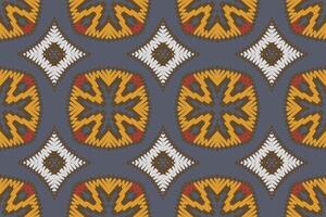 navajo modelo sin costura australiano aborigen modelo motivo bordado, ikat bordado diseño para impresión modelo Clásico flor gente navajo labor de retazos modelo vector