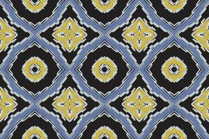 Navajo pattern Seamless Scandinavian pattern Motif embroidery, Ikat embroidery Design for Print Texture fabric saree sari carpet. kurta patola saree vector