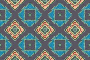 Navajo pattern Seamless Scandinavian pattern Motif embroidery, Ikat embroidery Design for Print tapestry floral kimono repeat pattern lacing spanish motif vector