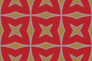 Patchwork pattern Seamless Bandana print silk Motif embroidery, Ikat embroidery Design for Print indonesian batik motif embroidery native american kurta mughal design vector
