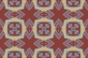 navajo modelo sin costura escandinavo modelo motivo bordado, ikat bordado diseño para impresión egipcio modelo tibetano mandala pañuelo vector