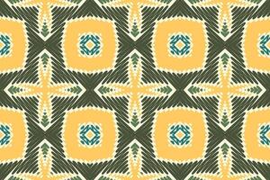 labor de retazos modelo sin costura pañuelo impresión seda motivo bordado, ikat bordado diseño para impresión frontera bordado antiguo Egipto vector