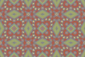 Patchwork pattern Seamless Scandinavian pattern Motif embroidery, Ikat embroidery Design for Print Texture fabric saree sari carpet. kurta patola saree vector
