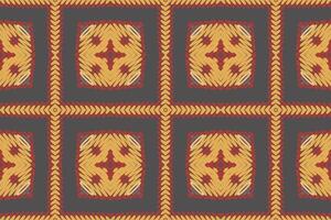 Patchwork pattern Seamless Scandinavian pattern Motif embroidery, Ikat embroidery Design for Print egyptian pattern tibetan mandala bandanna vector