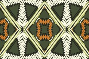 Tie dye Pattern Seamless Mughal architecture Motif embroidery, Ikat embroidery Design for Print scandinavian pattern saree ethnic nativity gypsy pattern vector