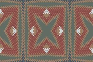 barroco modelo sin costura nativo americano, motivo bordado, ikat bordado diseño para impresión modelo Clásico flor gente navajo labor de retazos modelo vector