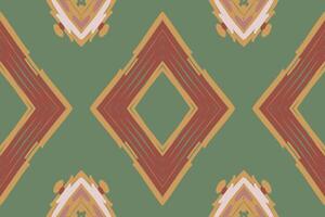 Baroque pattern Seamless Mughal architecture Motif embroidery, Ikat embroidery Design for Print Texture fabric saree sari carpet. kurta patola saree vector