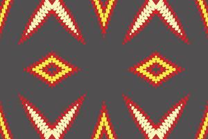 Dupatta pattern Seamless Native American, Motif embroidery, Ikat embroidery Design for Print indigenous art aboriginal art pattern floral kurti mughal border vector