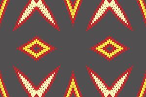 Dupatta pattern Seamless Native American, Motif embroidery, Ikat embroidery Design for Print indigenous art aboriginal art pattern floral kurti mughal border vector