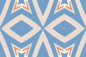 Dupatta pattern Seamless Bandana print silk Motif embroidery, Ikat embroidery Design for Print indigenous art aboriginal art pattern floral kurti mughal border vector