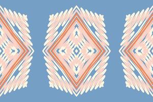Dupatta pattern Seamless Bandana print silk Motif embroidery, Ikat embroidery Design for Print tie dyeing pillowcase sambal puri kurti mughal architecture vector