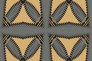 Dupatta pattern Seamless Mughal architecture Motif embroidery, Ikat embroidery Design for Print kurta pattern mughal motifs tapestry pattern floral repeat vector
