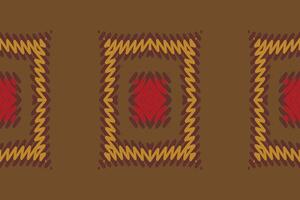 Ancient patterns Seamless Bandana print silk Motif embroidery, Ikat embroidery Design for Print vyshyvanka placemat quilt sarong sarong beach kurtis Indian motifs vector