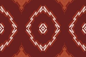 Ancient patterns Seamless Bandana print silk Motif embroidery, Ikat embroidery Design for Print pattern vintage flower folk navajo patchwork pattern vector
