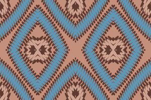 Ancient patterns Seamless Mughal architecture Motif embroidery, Ikat embroidery Design for Print figure tribal ink on cloth patola sari vector