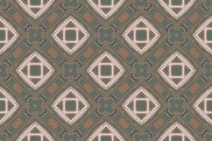 Bukhara pattern Seamless Mughal architecture Motif embroidery, Ikat embroidery Design for Print figure tribal ink on cloth patola sari vector