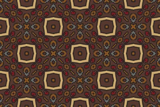 Bukhara pattern Seamless Scandinavian pattern Motif embroidery, Ikat embroidery Design for Print tie dyeing pillowcase sambal puri kurti mughal architecture vector