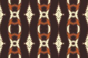 Tissue Dupatta Seamless Native American, Motif embroidery, Ikat embroidery Design for Print Texture fabric saree sari carpet. kurta patola saree vector