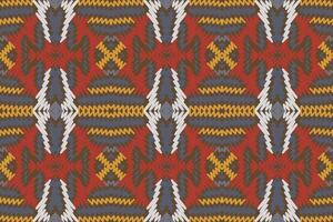 Tissue Dupatta Seamless Native American, Motif embroidery, Ikat embroidery Design for Print egyptian pattern tibetan mandala bandanna vector