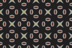 Tissue Dupatta Seamless Australian aboriginal pattern Motif embroidery, Ikat embroidery Design for Print Texture fabric saree sari carpet. kurta patola saree vector