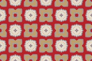 Tissue Dupatta Seamless Scandinavian pattern Motif embroidery, Ikat embroidery Design for Print indonesian batik motif embroidery native american kurta mughal design vector