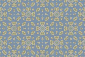 Peruvian pattern Seamless Mughal architecture Motif embroidery, Ikat embroidery Design for Print indonesian batik motif embroidery native american kurta mughal design vector