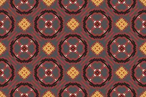 peruano modelo sin costura Mughal arquitectura motivo bordado, ikat bordado diseño para impresión textura tela sari sari alfombra. kurta patola sari vector