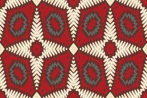Patola sari Seamless Scandinavian pattern Motif embroidery, Ikat embroidery Design for Print tie dyeing pillowcase sambal puri kurti mughal architecture vector