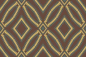 Kilim Pattern Seamless Mughal architecture Motif embroidery, Ikat embroidery Design for Print scandinavian pattern saree ethnic nativity gypsy pattern vector