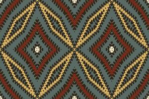 kilim modelo sin costura australiano aborigen modelo motivo bordado, ikat bordado diseño para impresión escandinavo modelo sari étnico natividad gitano modelo vector