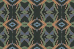 Pakistani dresses pattern Seamless Native American, Motif embroidery, Ikat embroidery Design for Print pattern vintage flower folk navajo patchwork pattern vector