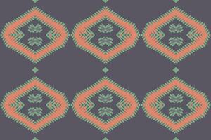 Anarkali frock design Seamless Native American, Motif embroidery, Ikat embroidery Design for Print pattern vintage flower folk navajo patchwork pattern vector
