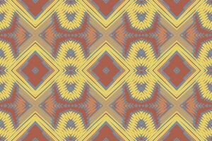 Kurta Pattern Seamless Native American, Motif embroidery, Ikat embroidery Design for Print Texture fabric saree sari carpet. kurta patola saree vector