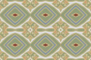 Kurta Pattern Seamless Native American, Motif embroidery, Ikat embroidery Design for Print tie dyeing pillowcase sambal puri kurti mughal architecture vector