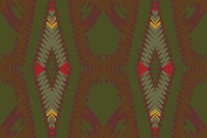 Kurta Pattern Seamless Mughal architecture Motif embroidery, Ikat embroidery Design for Print figure tribal ink on cloth patola sari vector