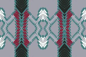 Punjabi Pattern Seamless Native American, Motif embroidery, Ikat embroidery Design for Print scarf hijab pattern kerchief ikat Silk kurti model mughal patterns vector