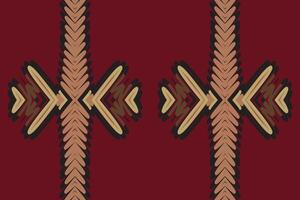 Punjabi Pattern Seamless Bandana print silk Motif embroidery, Ikat embroidery Design for Print tie dyeing pillowcase sambal puri kurti mughal architecture vector