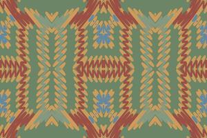 Punjabi Pattern Seamless Scandinavian pattern Motif embroidery, Ikat embroidery Design for Print endless arabesque cloth dupatta shawl bandana print silk kurta men vector