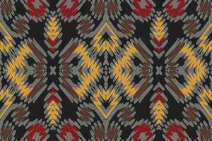 Churidar Pattern Seamless Mughal architecture Motif embroidery, Ikat embroidery Design for Print figure tribal ink on cloth patola sari vector