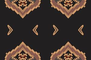 Dhoti Pattern Seamless Bandana print silk Motif embroidery, Ikat embroidery Design for Print endless arabesque cloth dupatta shawl bandana print silk kurta men vector