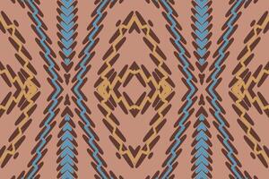 Dhoti Pattern Seamless Scandinavian pattern Motif embroidery, Ikat embroidery Design for Print figure tribal ink on cloth patola sari vector