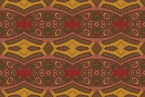 plazo modelo sin costura australiano aborigen modelo motivo bordado, ikat bordado diseño para impresión interminable arabesco paño dupatta chal pañuelo impresión seda kurta hombres vector