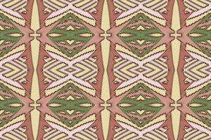 Plazo pattern Seamless Mughal architecture Motif embroidery, Ikat embroidery Design for Print indonesian batik motif embroidery native american kurta mughal design vector