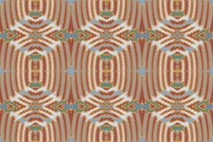 Plazo pattern Seamless Mughal architecture Motif embroidery, Ikat embroidery Design for Print figure tribal ink on cloth patola sari vector