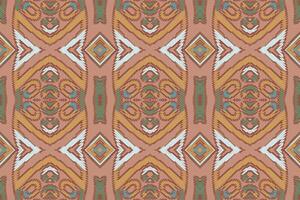 Plazo pattern Seamless Scandinavian pattern Motif embroidery, Ikat embroidery Design for Print pattern vintage flower folk navajo patchwork pattern vector